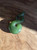 Natural Canadian Jade Double Infinity Twist Pendant, 1.25"