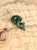 Natural Canadian Jade Double Infinity Twist Pendant, 1.25"