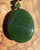Natural Canadian Nephrite Jade Happy Buddha Pendant, 39.5mm