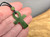 Natural Canadian Nephrite Jade Ankh Pendant - 22x34mm