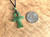 Natural Canadian Nephrite Jade Ankh Pendant - 22x34mm