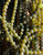 Natural 3mm Unstrung Nephrite Jade Beads Dark Green 16"