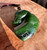 Natural Canadian Jade Horse Pendant, 2.1"
