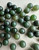 1 oz Bag - Natural Canadian Nephrite Jade Beads 7-8.5mm Mix - Lower Grade Bulk