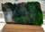 Natural Canadian Nephrite Jade Slab on base, 9.25"
