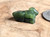 Natural 1" Canadian Nephrite Jade Water Buffalo Charm