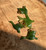 Natural Canadian Jade Goose Charm - 23mm