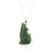 Natural Jade Wolf Charm 17mm