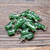 Natural Jade Wolf Charm 17mm