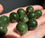 Natural 14mm Canadian Cassiar Nephrite Jade Bead - Sold Individually