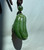 Natural Canadian Jade Spider and Gourd Pendant 46mm