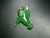 Natural Jade Hummingbird Charm 17mm