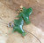 Natural Jade Hummingbird Charm 17mm