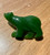 Natural Siberian Nephrite Jade Bear Brooch 35mm