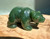 Natural Nephrite Jade 2" Bear Walking Figurine
