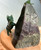 Natural Cat Pawing at Jade Butterfly Figurine 2.5"