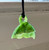 Natural Nephrite Jade Whale Tail Pendant, 33mm