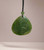 Natural Dark Green Nephrite Jade Pendant, 30mm