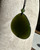 Natural Dark Green Nephrite Jade Pendant, 30mm
