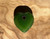 Natural Faceted Canadian Jade Heart - 17mm