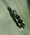 Natural Silver Pendant - Canadian Nephrite Jade 6.5mm