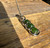 Natural Silver Pendant - Canadian Nephrite Jade 6.5mm