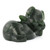 Natural Nephrite Jade Pig, Lounging Figurine 1"