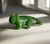 Natural Canadian Nephrite Jade Axolotl Figurine, 1.5"