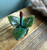 Natural Nephrite Jade Apple Carving - 2"