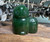 Natural Canadian Nephrite Jade Owl and Owlet Figurine 1.9"