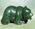 Natural Canadian Nephrite Jade Bear - 6" Figurine