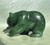 Natural Canadian Nephrite Jade Bear - 5" Figurine