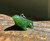 Natural Canadian Jade Seal Charm - 1"