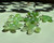 Natural Canadian Jade Flower Charm - 16mm - Sold Individually