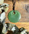 Natural Jade Round, Pendant 30mm