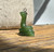 Natural Jade Snake Pendant - 1"