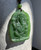 Natural Nephrite Jade GANESHA Buddha Pendant 57mm
