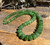 Natural Nephrite Jade Siberian Abacus Unstrung Beads, 18"