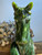 Natural Canadian Nephrite Jade Horse, 6" Figurine