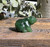 Natural Canadian Nephrite Jade Sitting Jade Bear Figurine