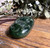 Natural Canadian Jade Two Turtle Hand Held Pendant - 3"