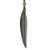 Natural Jade Leaf Pendant 11.5x43mm