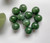 Natural 20mm Drilled Individual Nephrite Jade Bead