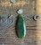Natural Canadian Jade Teardrop, 1.7" Pendant