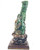 Natural Jade Dragon Statue, 12.5"