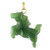 Natural Canadian Nephrite Jade Horse Charm/Pendant 20mm
