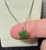 Natural Jade Star Charm, 10mm