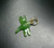 Natural Jade Dragonfly Charm 15mm