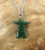 Natural Jade Inuksuk Charm 18mm