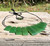 Natural Canadian Jade Nine Rectangle Necklace Adjustable Cord